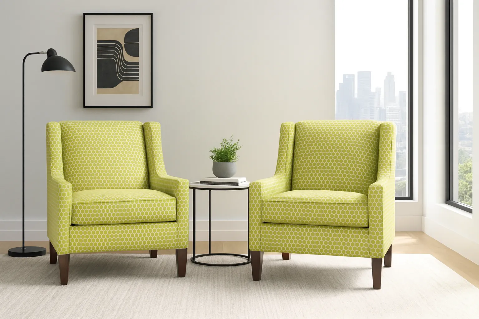 Henry Accent Chair (Custom fabric and finish) 4 Henry Accent Chair (Custom fabric and finish)