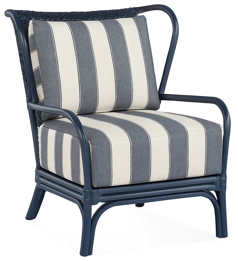 Sven Rattan Accent Chair Blue (+28 finishes +65 fabrics) 1 Sven Rattan Accent Chair Blue (+28 finishes +65 fabrics)