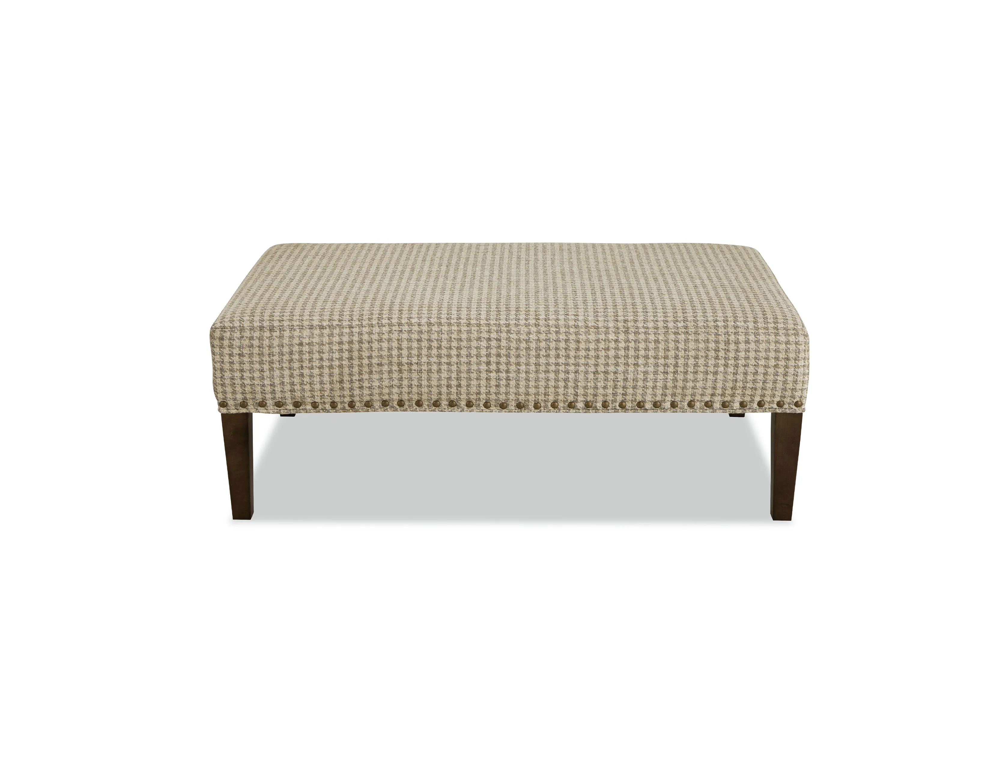 Texas 48" x 30" Nailhead Ottoman (Performance fabrics) 78200 3 Texas 48" x 30" Nailhead Ottoman (Performance fabrics) 78200