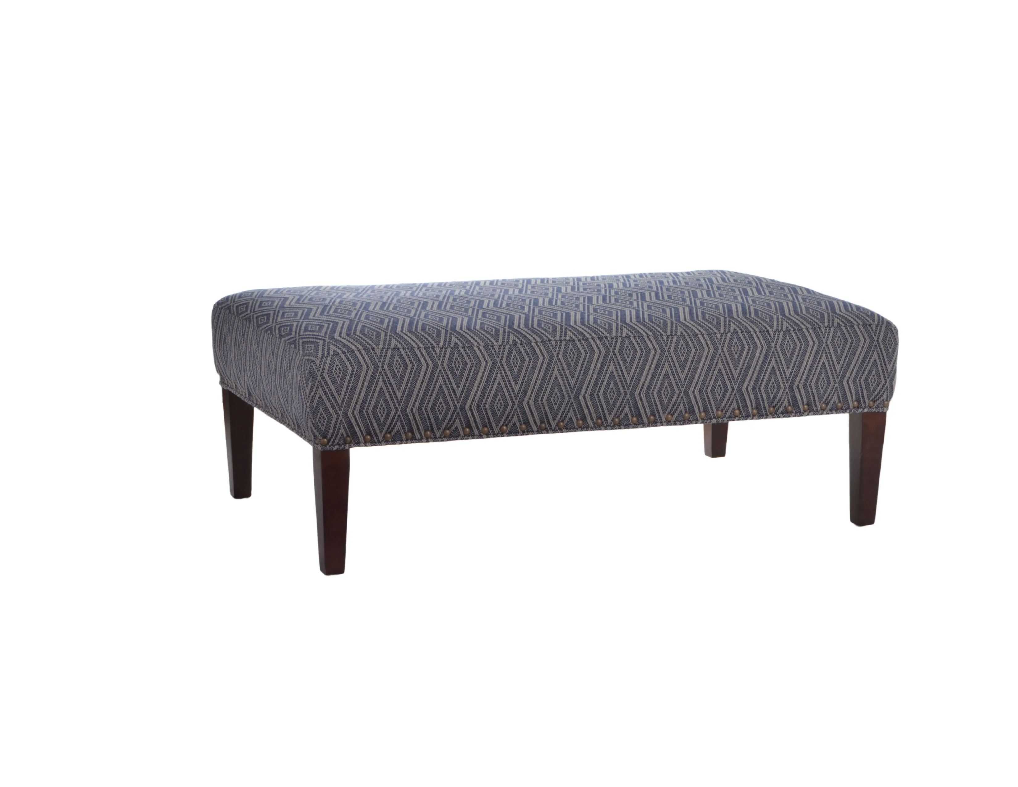 Texas 48" x 30" Nailhead Ottoman (Performance fabrics) 78200 5 Texas 48" x 30" Nailhead Ottoman (Performance fabrics) 78200