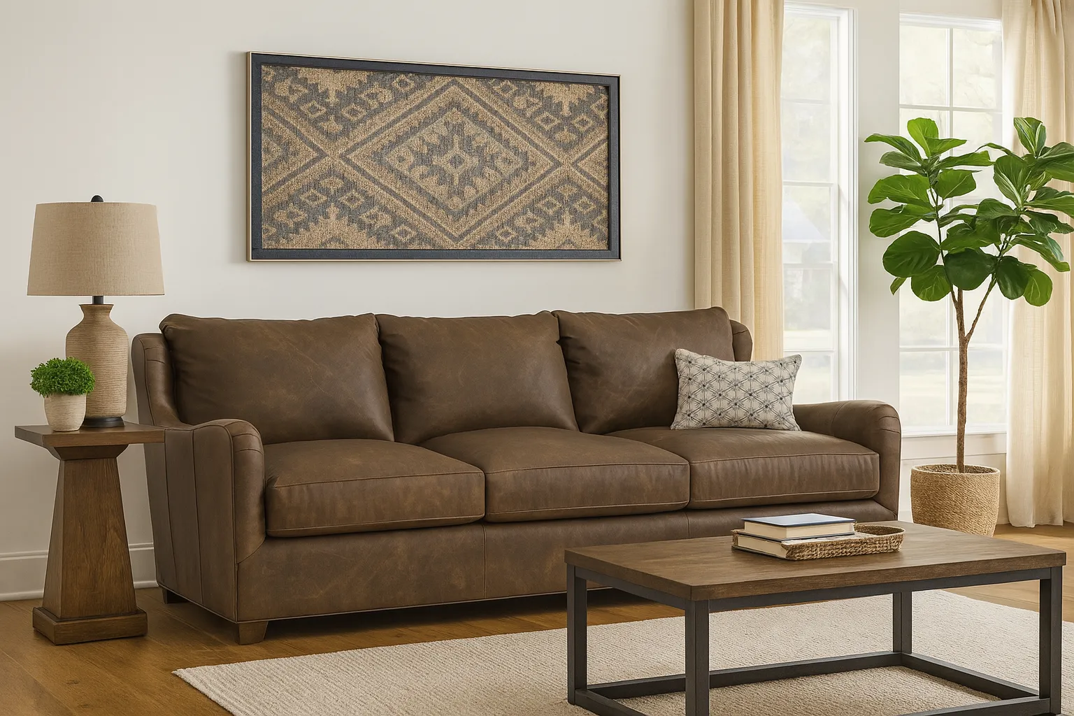 Donovan L7329 Leather Sofa (92") +40 leathers 3 Donovan L7329 Leather Sofa (92") +40 leathers