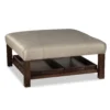 Laramie Top-Grain Leather 42" Square Ottoman (Leather choices) L024600 15 Laramie Top-Grain Leather 42" Square Ottoman (Leather choices) L024600