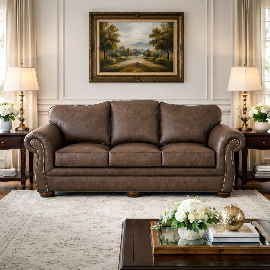 Laredo L2685 Leather Sofa 92" (+40 Premium Leathers) 3 Laredo L2685 Leather Sofa 92" (+40 Premium Leathers)