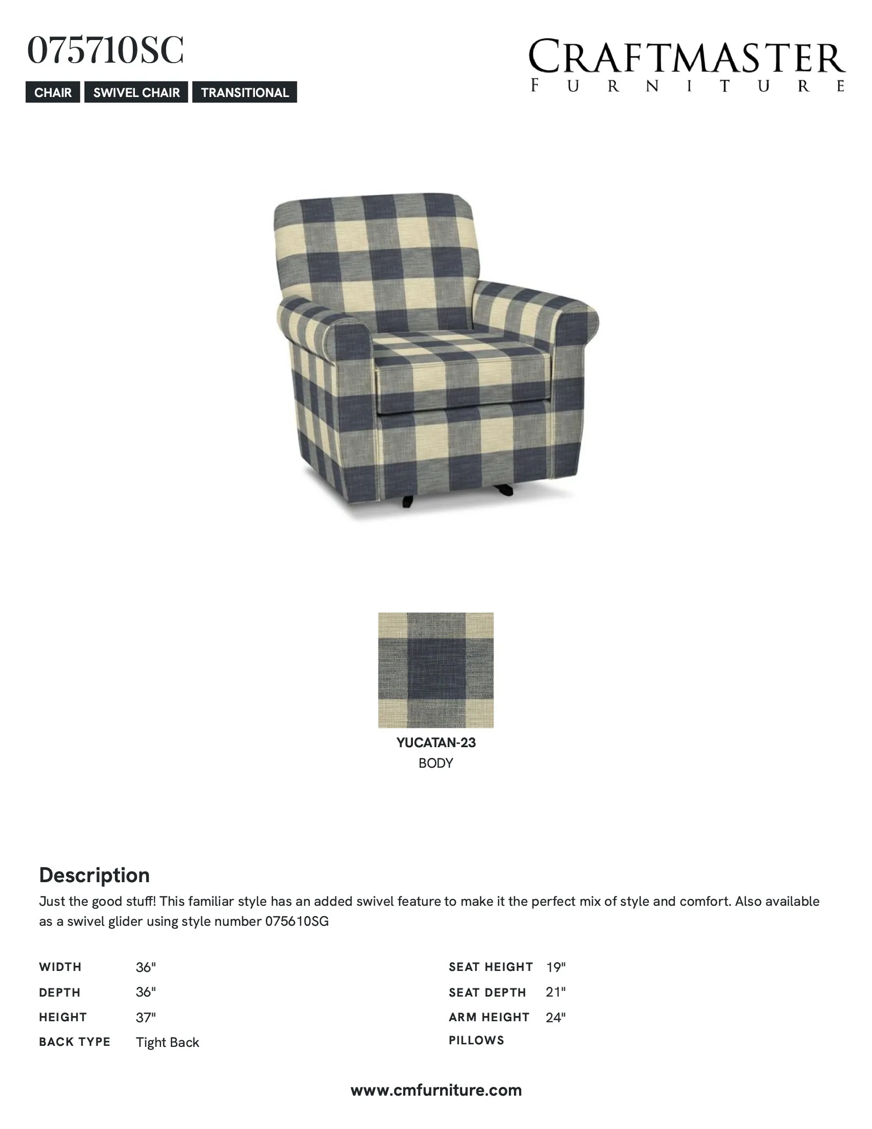 Leonardo 0757 Swivel Chair - IN STOCK 3 Leonardo 0757 Swivel Chair - IN STOCK