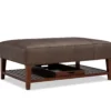 Lexington Top-Grain Leather 48" x 32" Ottoman (Leather choices) L068500