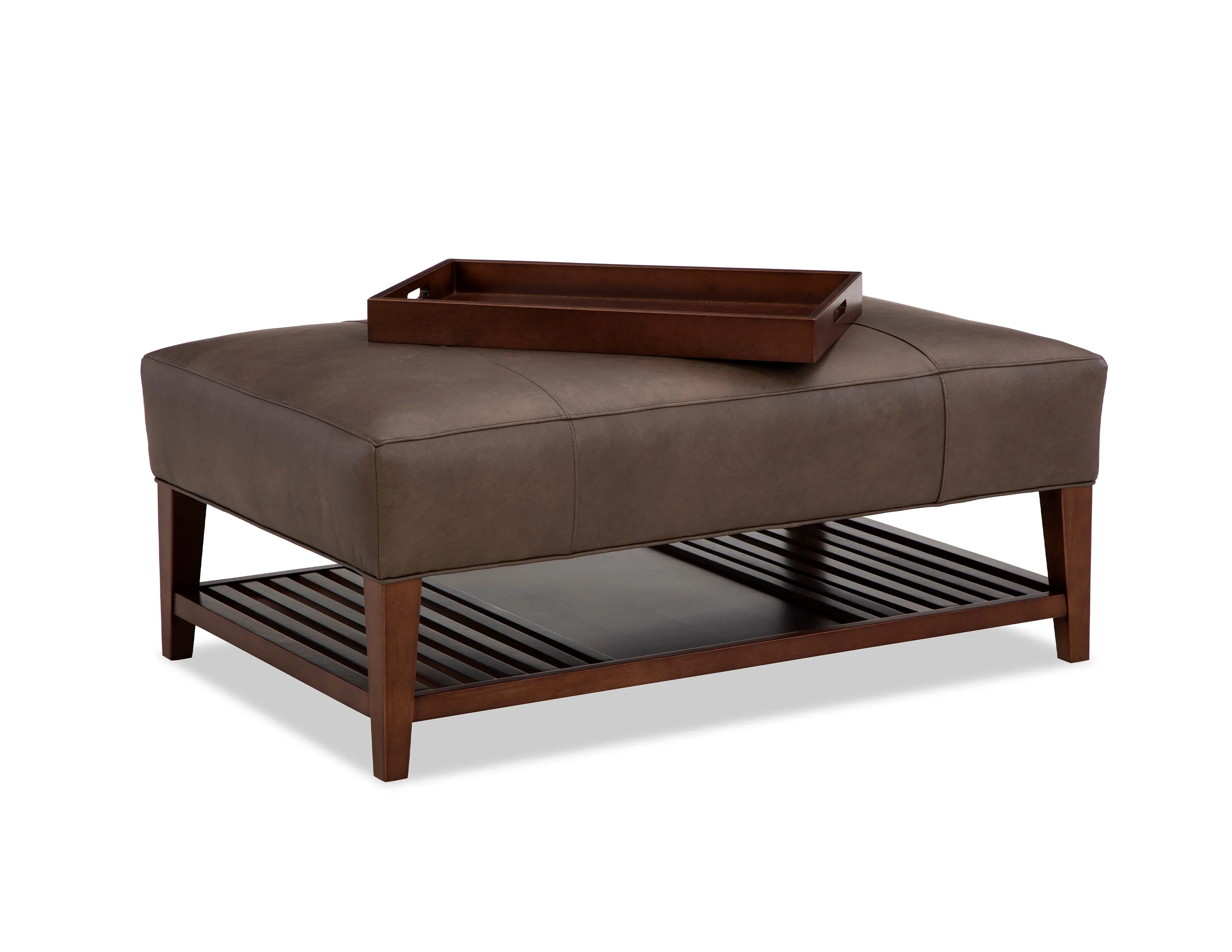 Lexington Top-Grain Leather 48" x 32" Ottoman (Leather choices) L068500 2 Lexington Top-Grain Leather 48" x 32" Ottoman (Leather choices) L068500