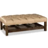 Lyle Top Grain Leather 58" x 33" Ottoman (Leather choices) L034600