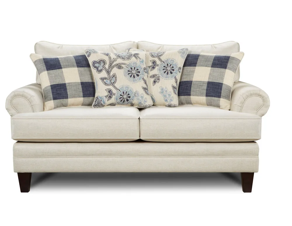 Catalina 96" Linen 4 Piece Living Room (Includes sofa, 2 chairs and cocktail ottoman) 5 Catalina 96" Linen 4 Piece Living Room (Includes sofa, 2 chairs and cocktail ottoman)