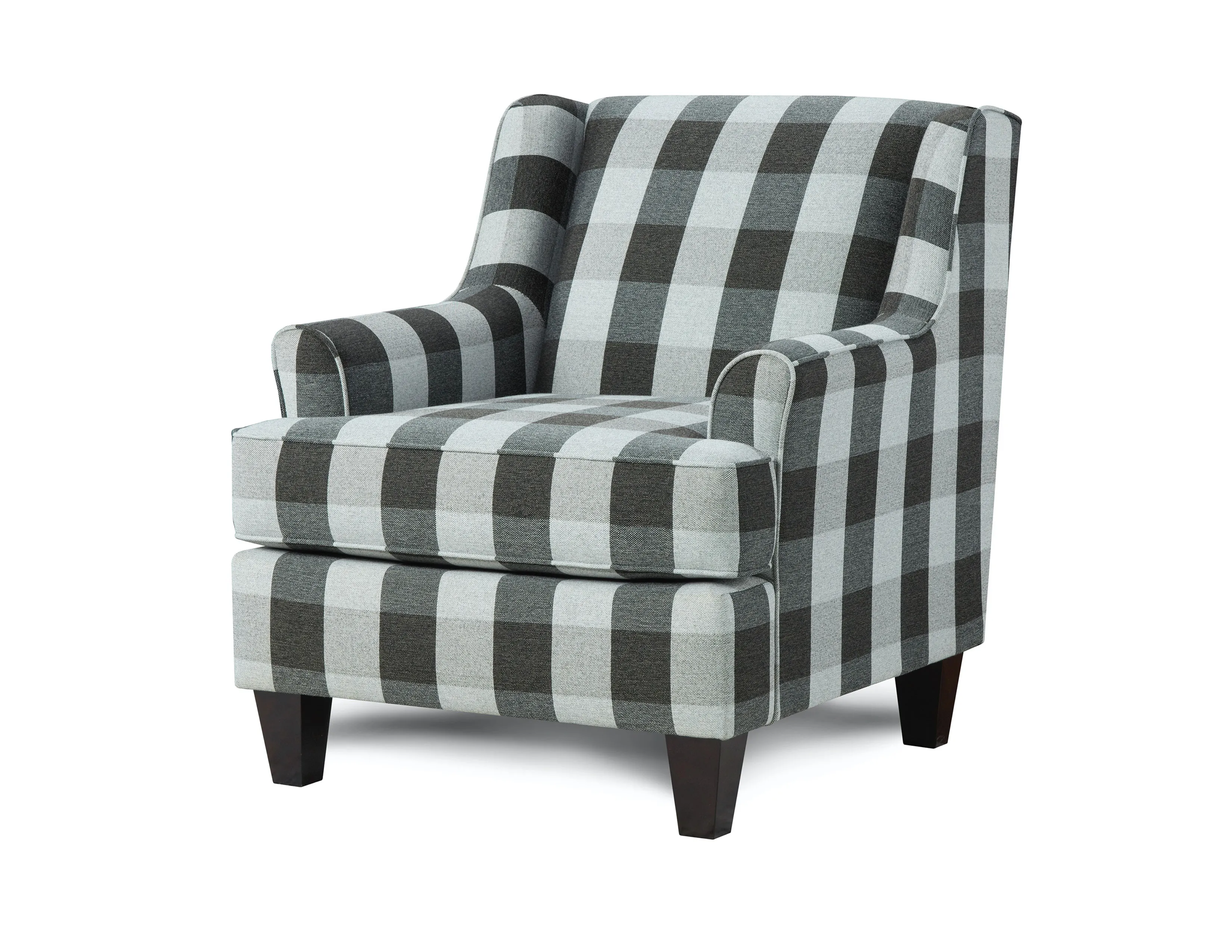 Block Party Ebony Accent Chair (Performance Fabric) 2 Block Party Ebony Accent Chair (Performance Fabric)
