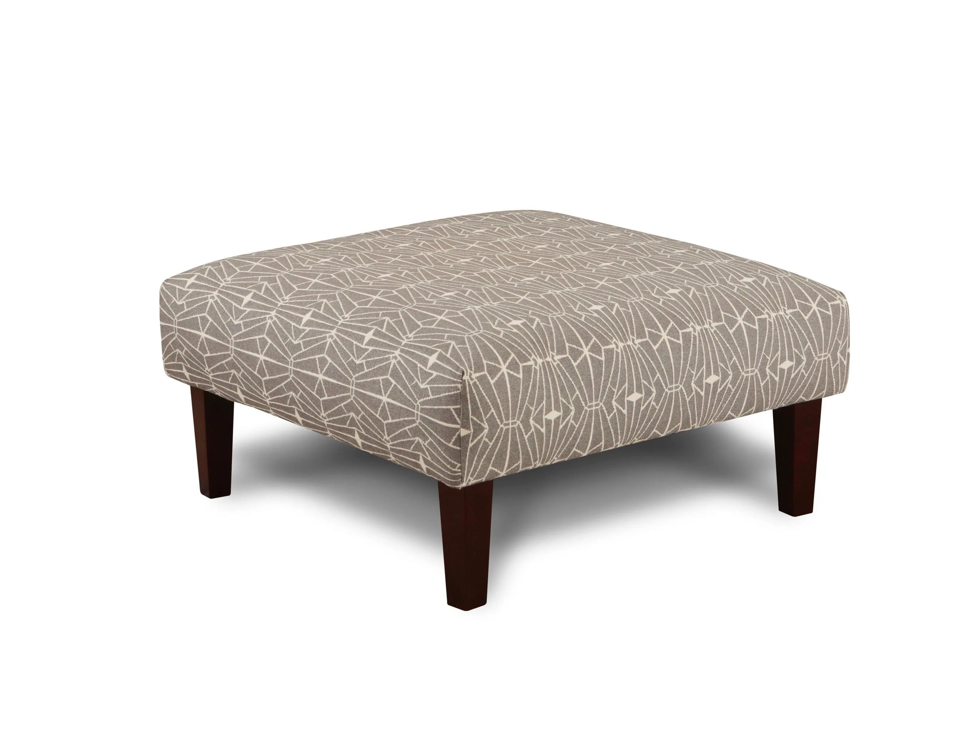 Emblem Charcoal 39" Square Cocktail Ottoman 1 Emblem Charcoal 39" Square Cocktail Ottoman