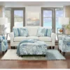 Grande Glacier 4 Piece Living Room (Includes Sofa, (2) Chair and Cocktail Ottoman) 6 Grande Glacier 4 Piece Living Room (Includes Sofa, (2) Chair and Cocktail Ottoman)