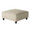 Sugarshack Oatmeal 38" Square Cocktail Ottoman - 109-C