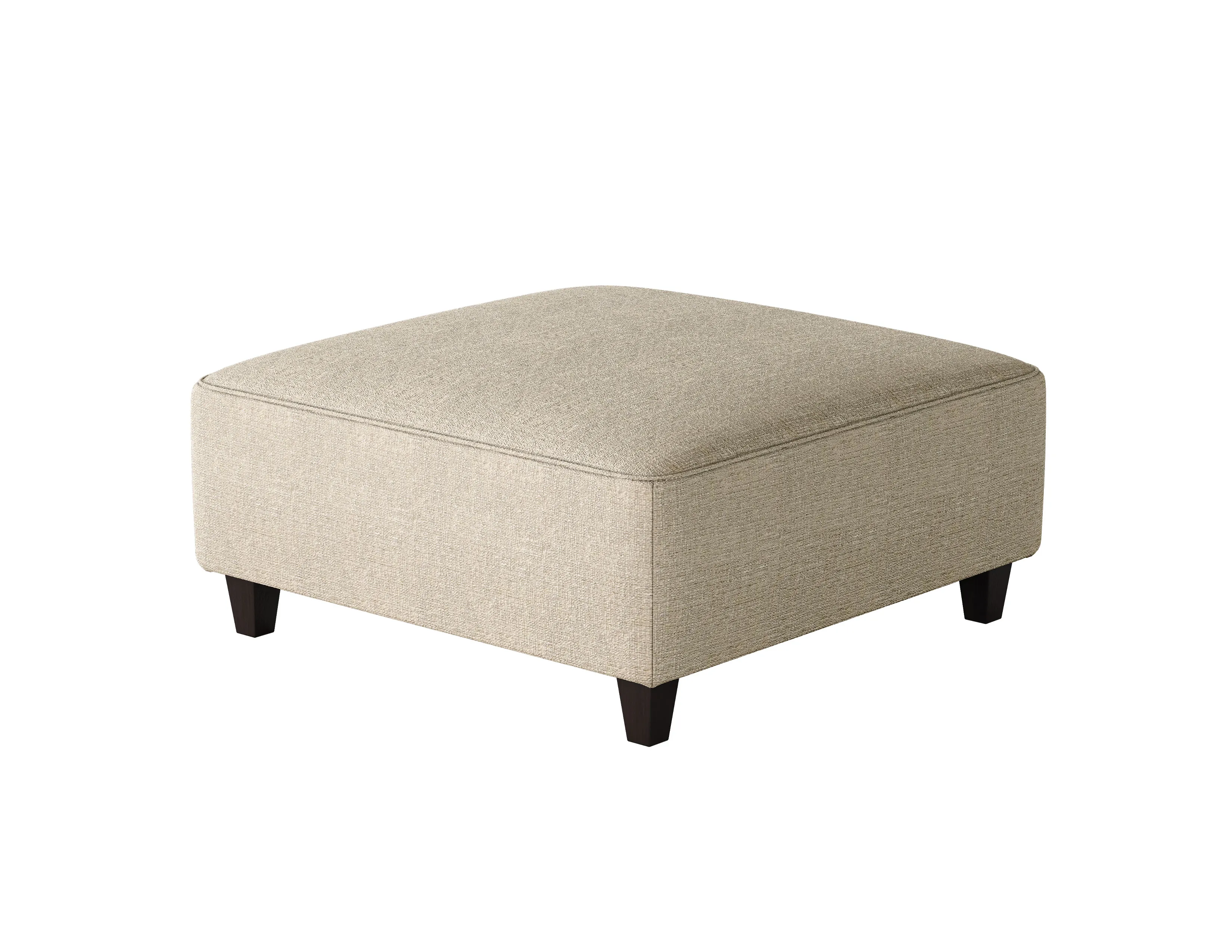 Sugarshack Oatmeal 38" Square Cocktail Ottoman - 109-C 1 Sugarshack Oatmeal 38" Square Cocktail Ottoman - 109-C