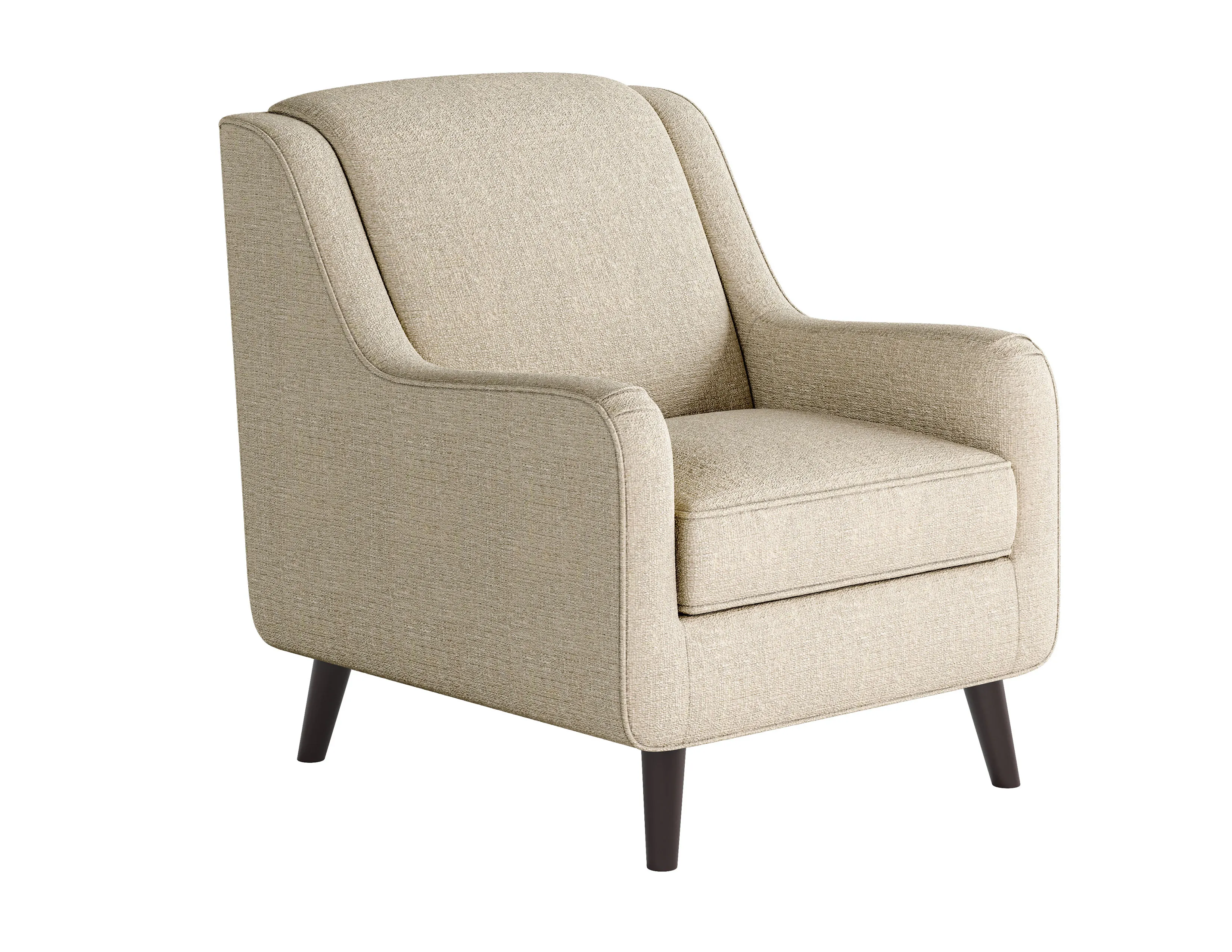 Sugarshack Oatmeal Accent Chair 240-C 1 Sugarshack Oatmeal Accent Chair 240-C