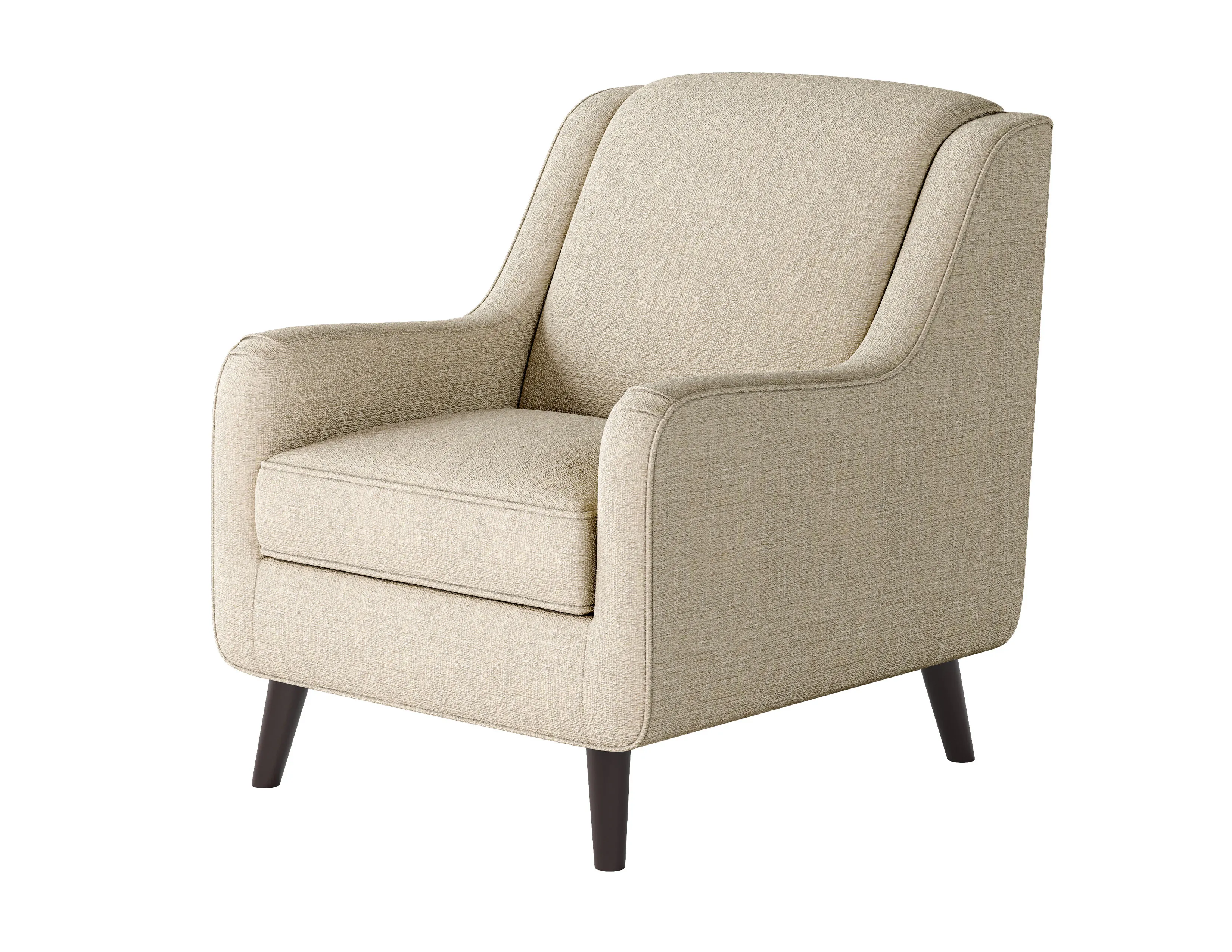 Sugarshack Oatmeal Accent Chair 240-C 2 Sugarshack Oatmeal Accent Chair 240-C