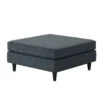 Theron Indigo 38" Square Cocktail Ottoman 170-C 4 Theron Indigo 38" Square Cocktail Ottoman 170-C