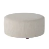 Truth or Dare Salt 39" Round Cocktail Ottoman - 140-C