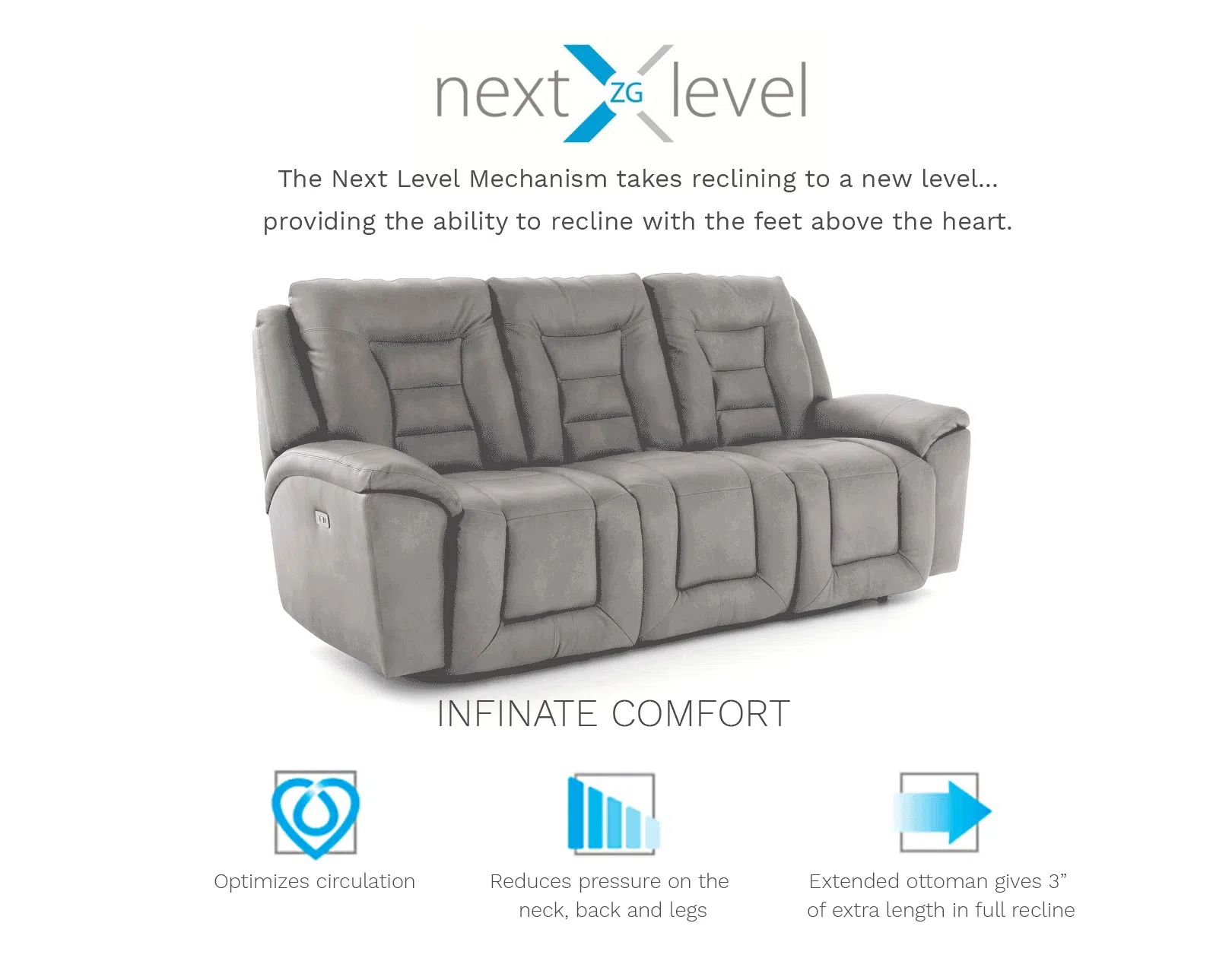 Wild Card Zero Gravity Power Reclining Sofa (+150 fabrics and leathers) 2 Wild Card Zero Gravity Power Reclining Sofa (+150 fabrics and leathers)