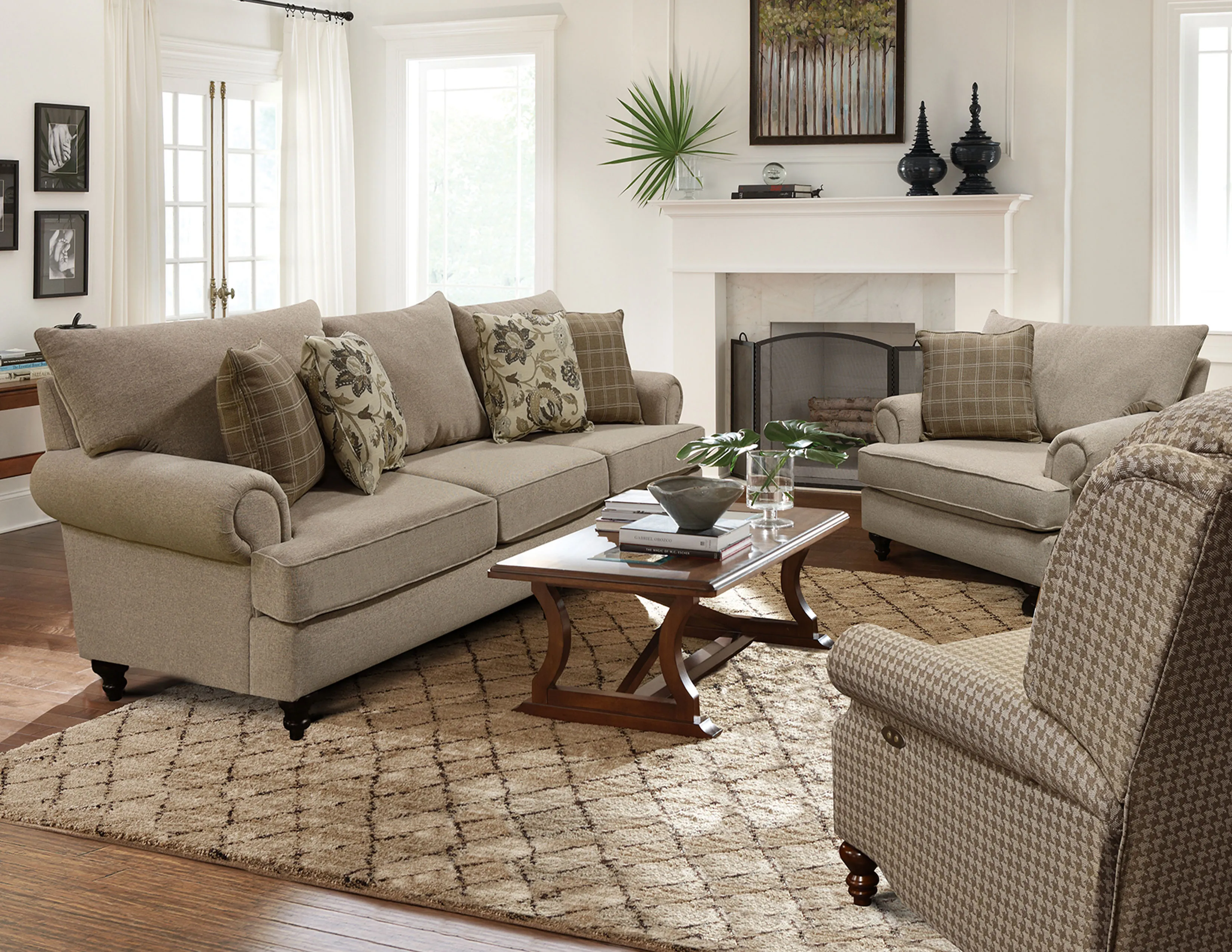 Rosalie 102" Sofa (+100 Standard and Performance Fabrics) 9 Rosalie 102" Sofa (+100 Standard and Performance Fabrics)