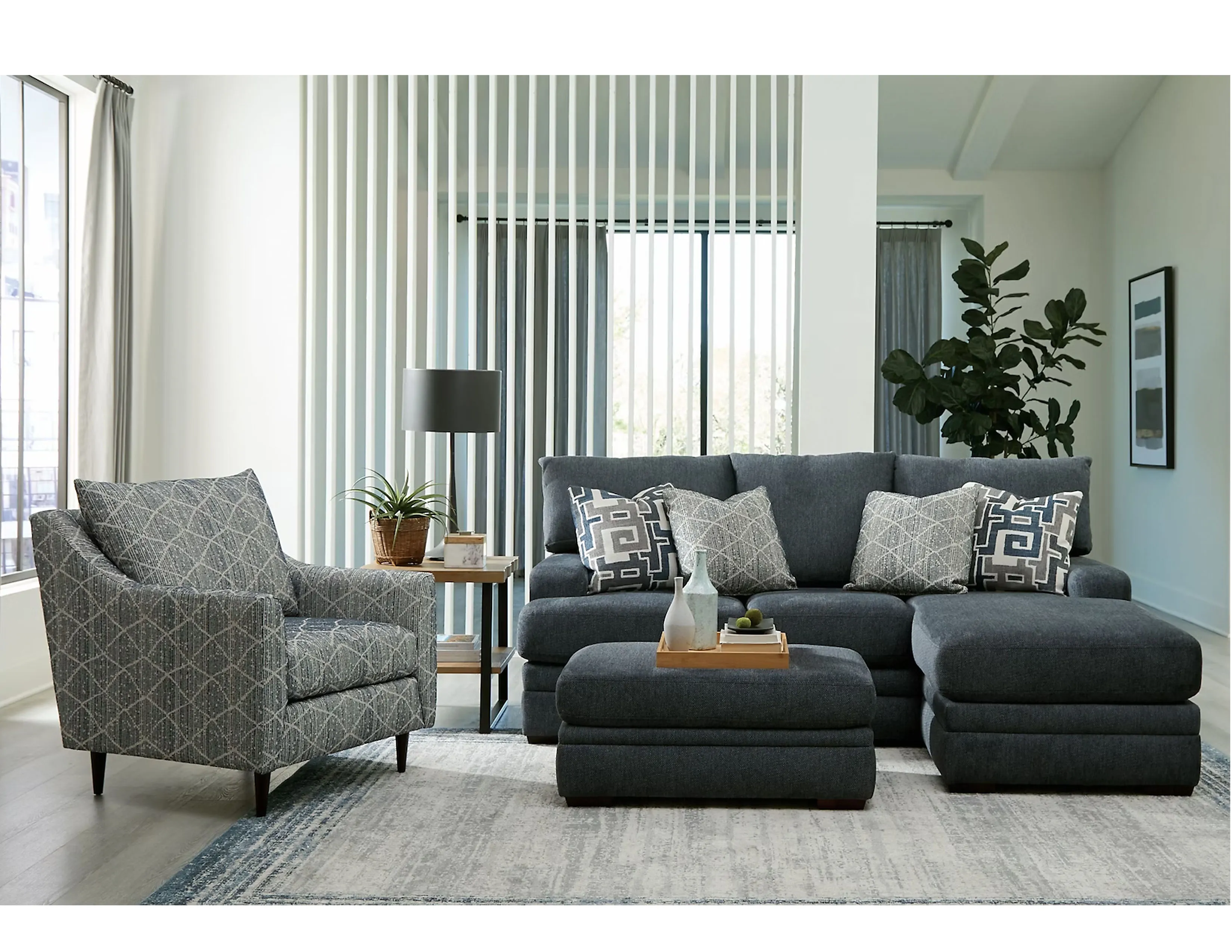 Luca 89" Sofa Chaise (+101 Standard and Performance Fabrics) 5 Luca 89" Sofa Chaise (+101 Standard and Performance Fabrics)