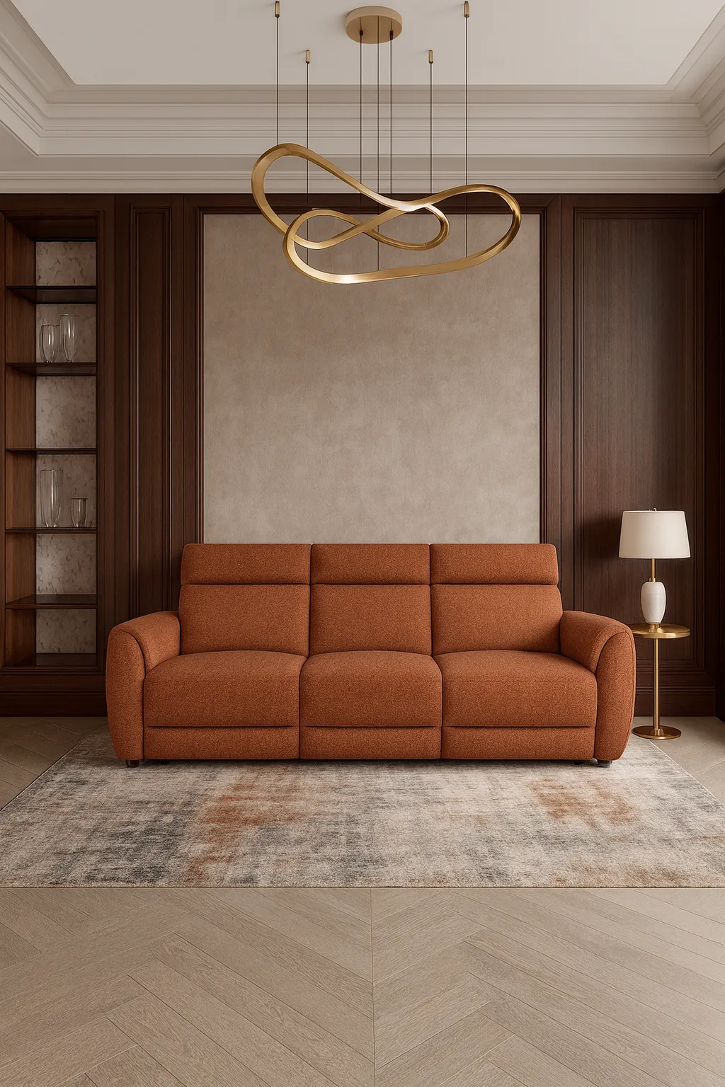 Nuvia C328 Triple Power Reclining Sofa (104") +45 fabrics 13 Nuvia C328 Triple Power Reclining Sofa (104") +45 fabrics