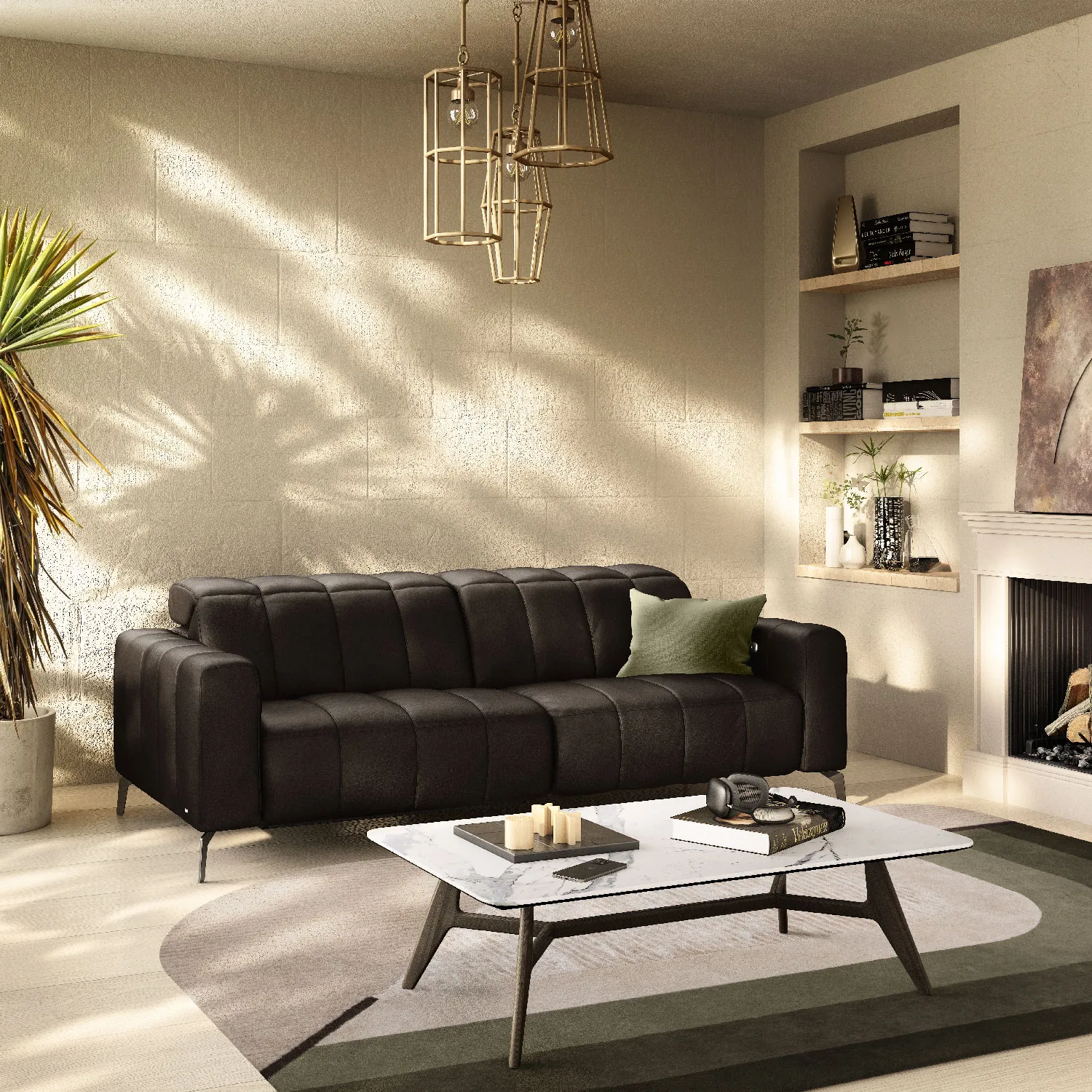 Portento C142 Sofa (91") +50 leathers 4 Portento C142 Sofa (91") +50 leathers