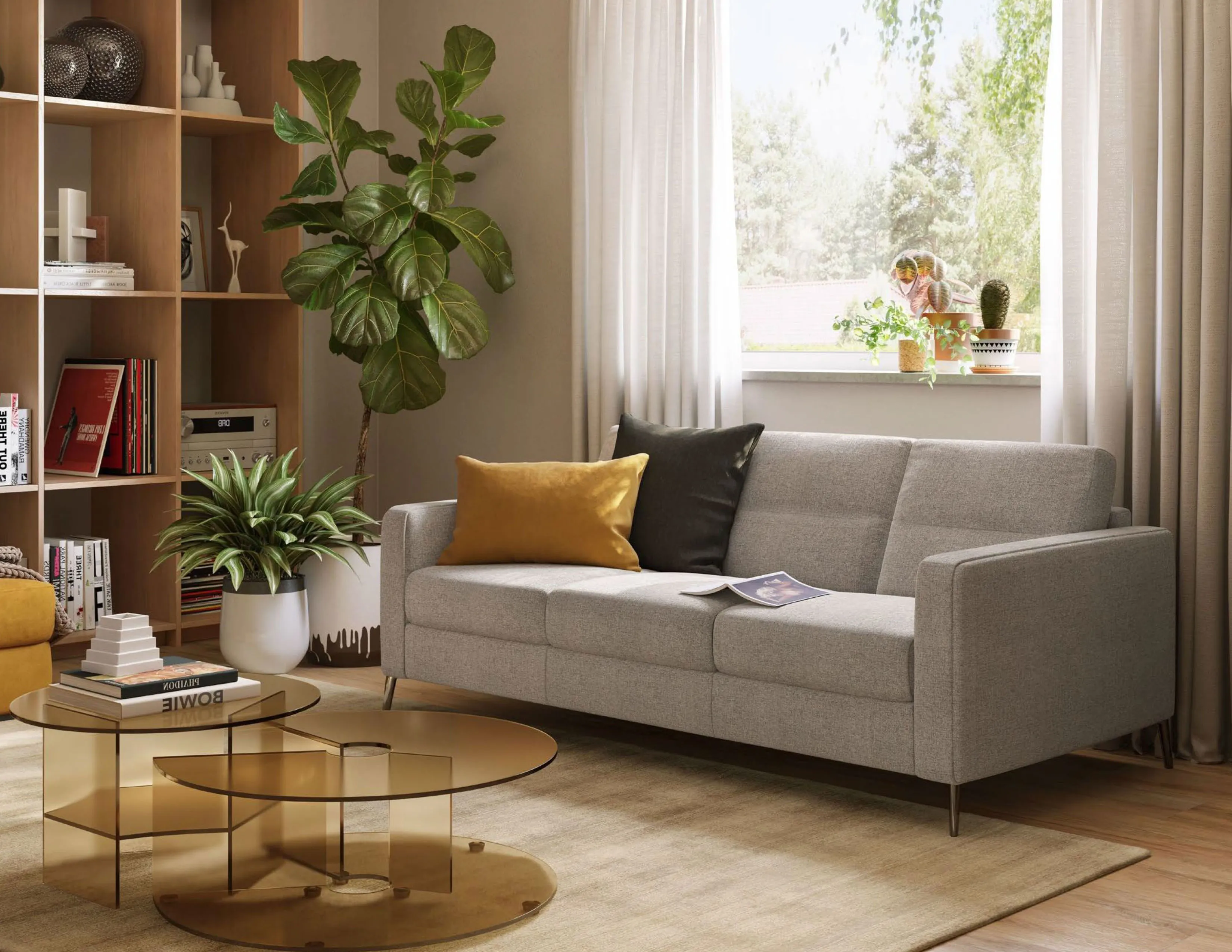 Fascino C008 Leather Sofa (+25 leathers) 73" or 81" 8 Fascino C008 Leather Sofa (+25 leathers) 73" or 81"