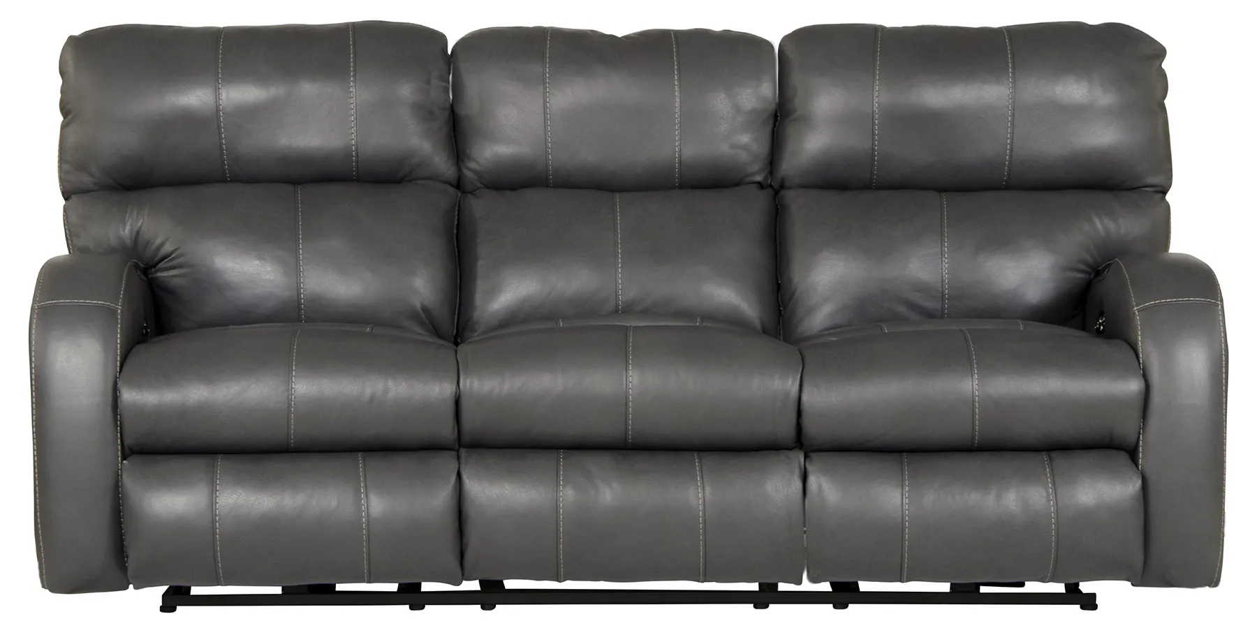 Angelo 83" Lay Flat Power Headrest Power Reclining Leather Sofa (2 colors) 1 Angelo 83" Lay Flat Power Headrest Power Reclining Leather Sofa (2 colors)