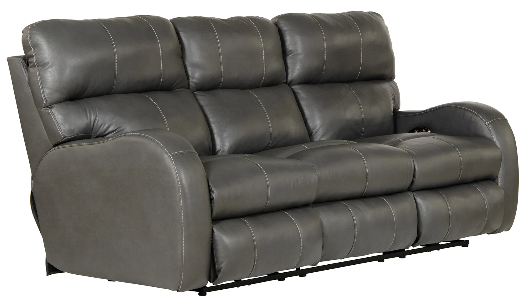 Angelo 83" Lay Flat Power Headrest Power Reclining Leather Sofa (2 colors) 2 Angelo 83" Lay Flat Power Headrest Power Reclining Leather Sofa (2 colors)