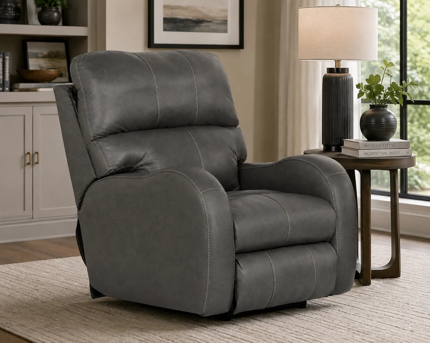 Angelo 83" Lay Flat Power Headrest Power Reclining Leather Sofa (2 colors) 26 Angelo 83" Lay Flat Power Headrest Power Reclining Leather Sofa (2 colors)