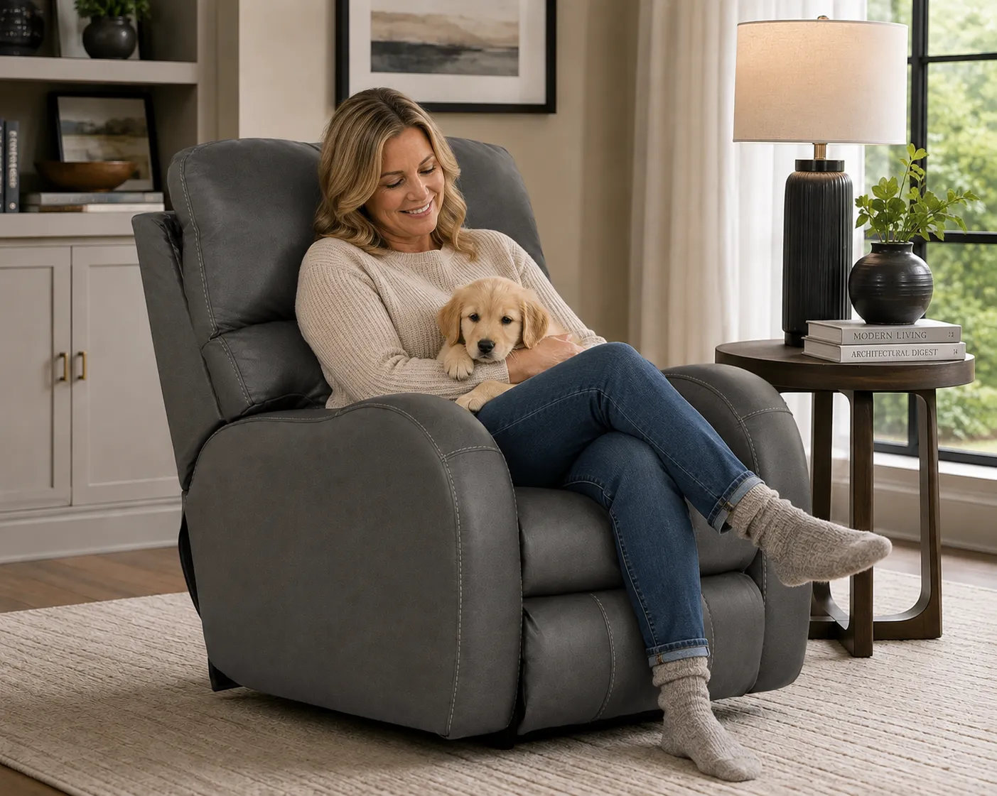 Angelo 83" Lay Flat Power Headrest Power Reclining Leather Sofa (2 colors) 27 Angelo 83" Lay Flat Power Headrest Power Reclining Leather Sofa (2 colors)