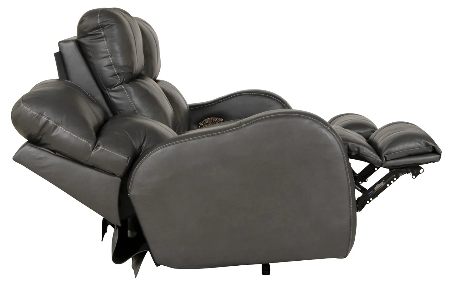 Angelo 83" Lay Flat Power Headrest Power Reclining Leather Sofa (2 colors) 7 Angelo 83" Lay Flat Power Headrest Power Reclining Leather Sofa (2 colors)