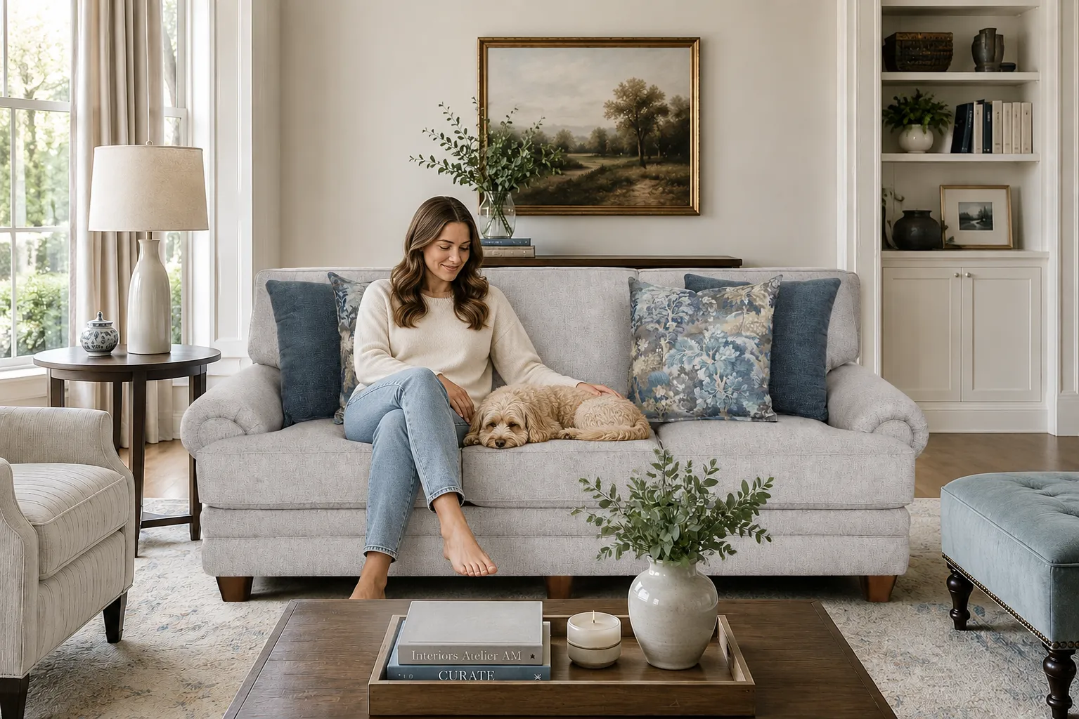 Annisa 101.5" Extra Wide Sofa (Timeless Details. Generous Proportions. Exceptional Comfort) 2 Annisa 101.5" Extra Wide Sofa (Timeless Details. Generous Proportions. Exceptional Comfort)