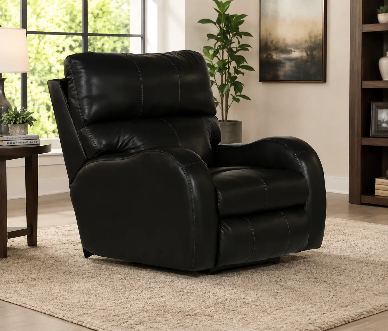 Angelo 83" Lay Flat Power Headrest Power Reclining Leather Sofa (two colors) 29 Angelo 83" Lay Flat Power Headrest Power Reclining Leather Sofa (two colors)