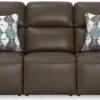 Arezzo 87" Zero Gravity Power Headrest Power Reclining Leather Sofa (Two colors) 74 Arezzo 87" Zero Gravity Power Headrest Power Reclining Leather Sofa (Two colors)
