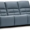 Asher Dual Power Reclining Sofa — Available in Standard & Wide Cushions, 140+ Leather Options, and 75", 79", or 97" Widths