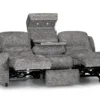 Beacon 798 Power Headrest Power Reclining 89" Sofa with Power Lumbar, USB Charging and Lighted Cupholders