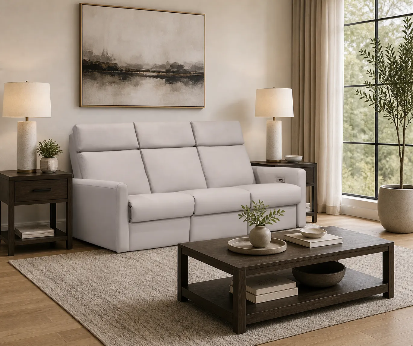 Lillian 73" Reclining Sofa (+140 leathers) 2 Lillian 73" Reclining Sofa (+140 leathers)