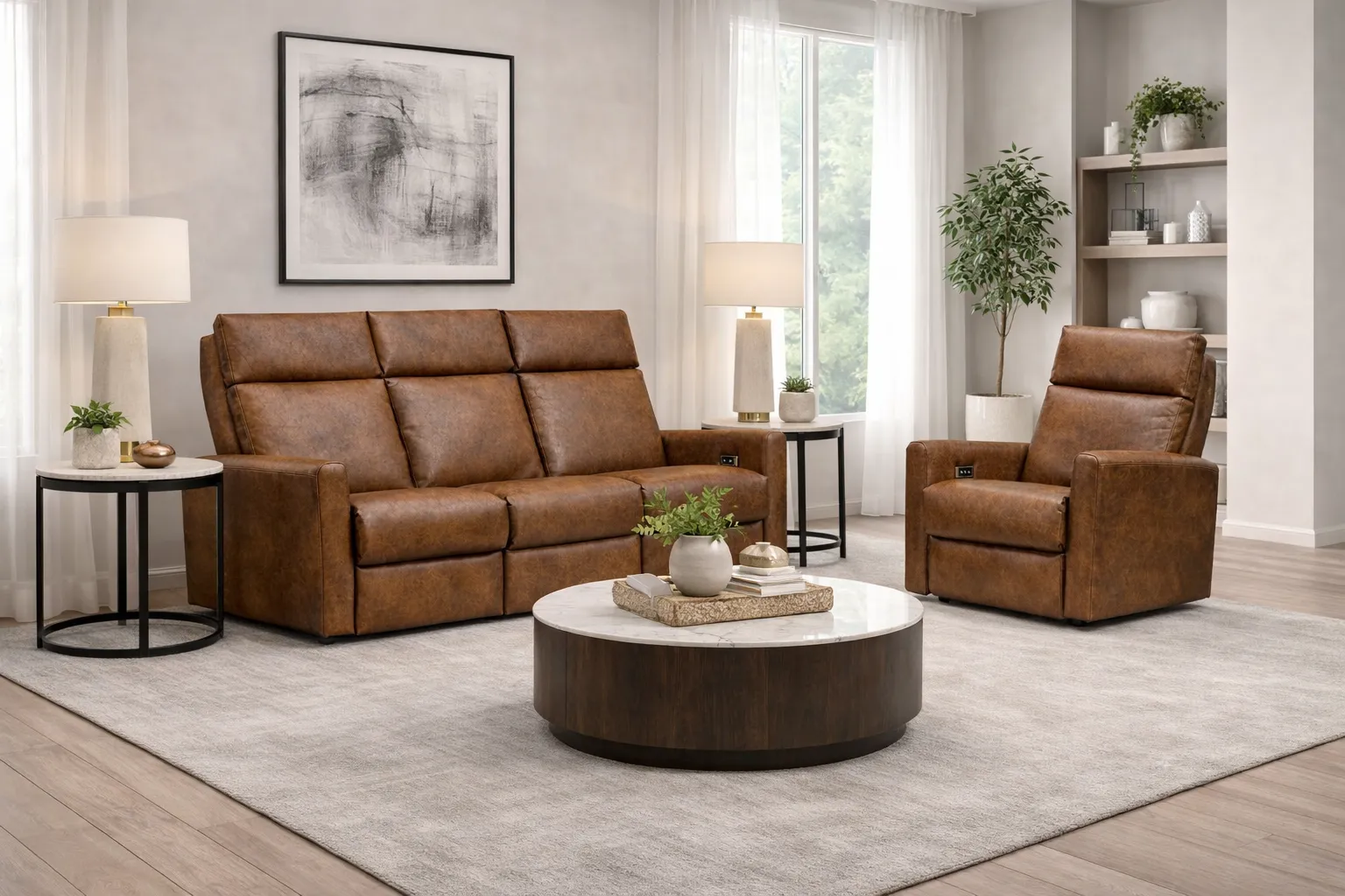 Lillian 73" Reclining Sofa (+140 leathers) 20 Lillian 73" Reclining Sofa (+140 leathers)