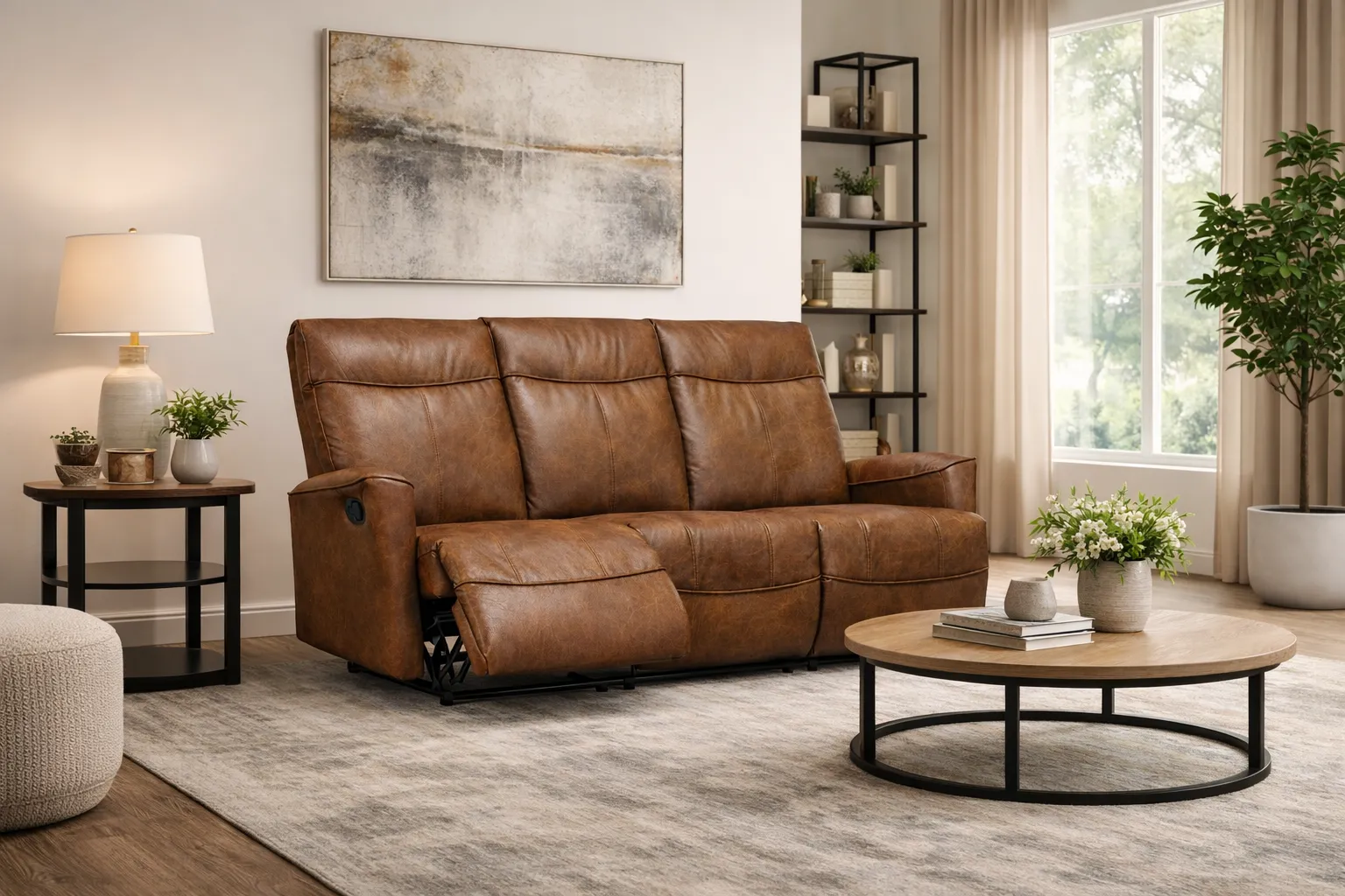 Lance 74" Reclining Sofa (+140 leathers) 2 Lance 74" Reclining Sofa (+140 leathers)