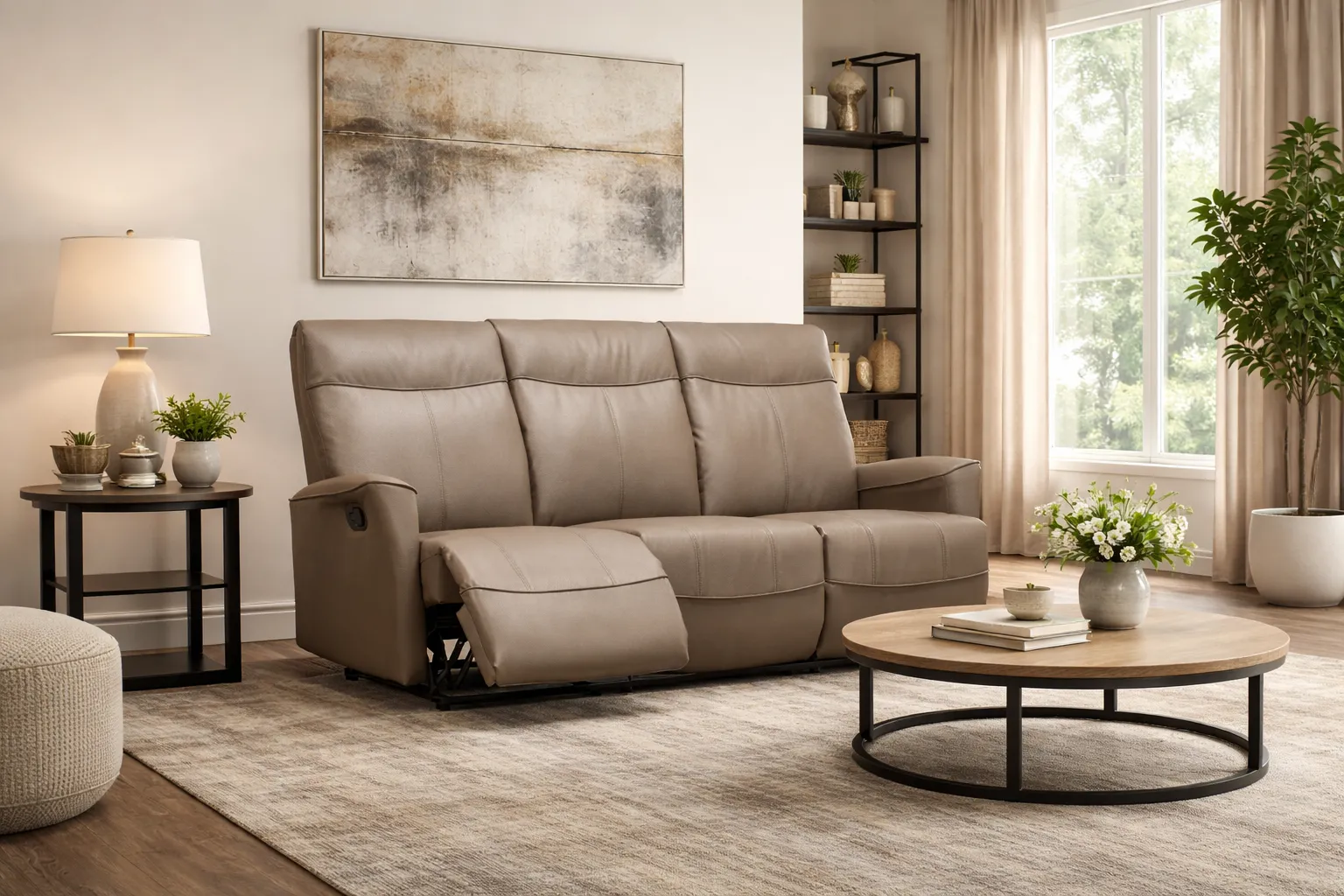 Lance 74" Reclining Sofa (+140 leathers) 9 Lance 74" Reclining Sofa (+140 leathers)