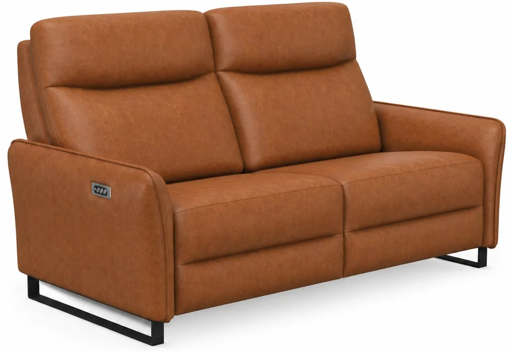 Flora Dual Power Reclining Sofa — Available in Standard & Wide Cushions, 140+ Leather Options, and 75", 80", or 107" Widths 2 Flora Dual Power Reclining Sofa — Available in Standard & Wide Cushions, 140+ Leather Options, and 75", 80", or 107" Widths