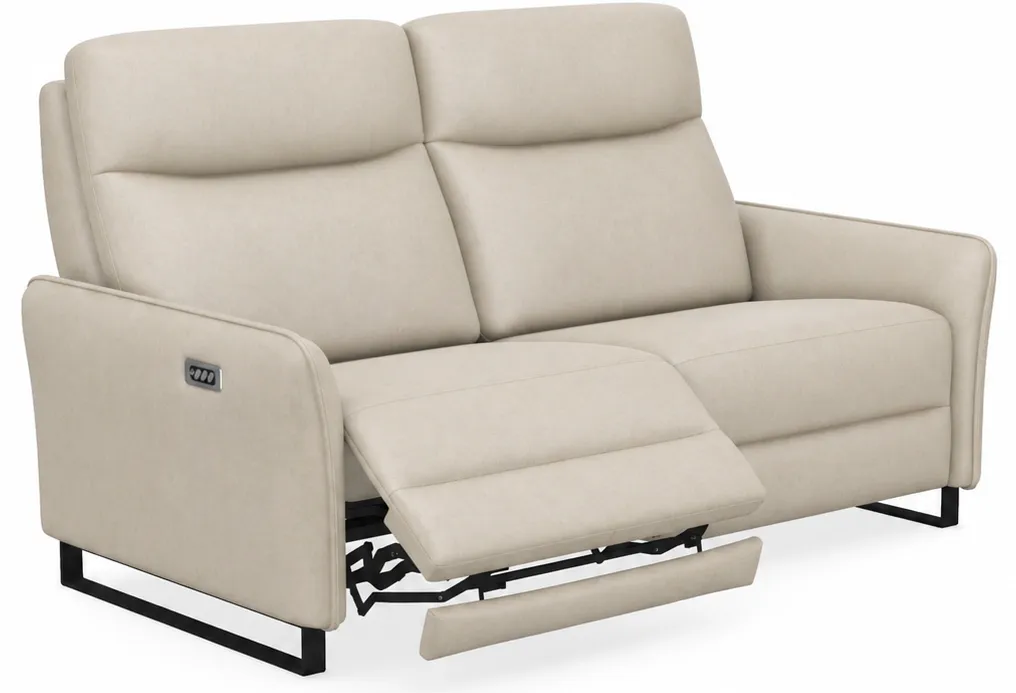 Flora Dual Power Reclining Sofa — Available in Standard & Wide Cushions, 140+ Leather Options, and 75", 80", or 107" Widths 9 Flora Dual Power Reclining Sofa — Available in Standard & Wide Cushions, 140+ Leather Options, and 75", 80", or 107" Widths
