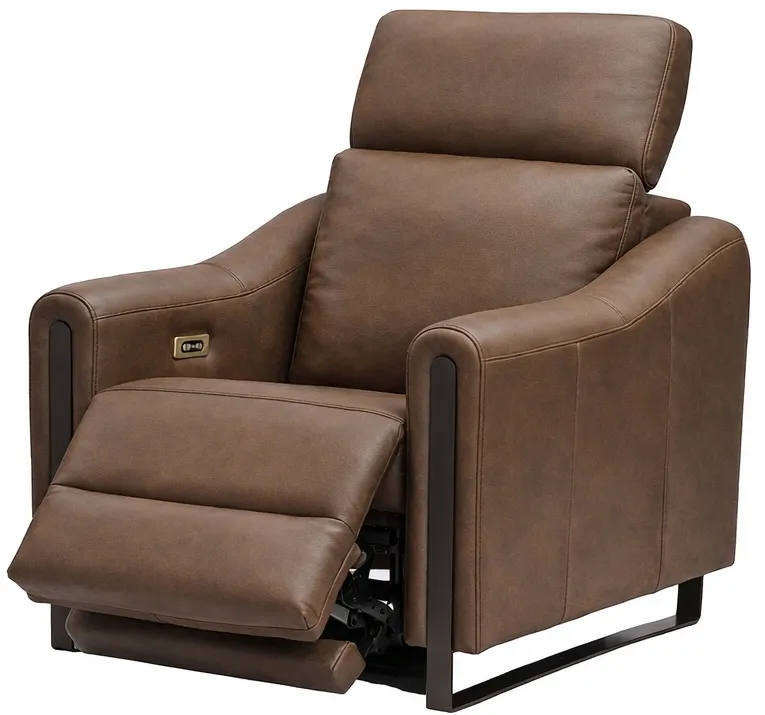 John Dual Power Reclining Sofa — Available in Standard & Wide Cushions, 140+ Leather Options, and 78", 82", or 110" Widths 15 John Dual Power Reclining Sofa — Available in Standard & Wide Cushions, 140+ Leather Options, and 78", 82", or 110" Widths