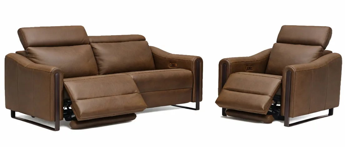 John Dual Power Reclining Sofa — Available in Standard & Wide Cushions, 140+ Leather Options, and 78", 82", or 110" Widths 18 John Dual Power Reclining Sofa — Available in Standard & Wide Cushions, 140+ Leather Options, and 78", 82", or 110" Widths
