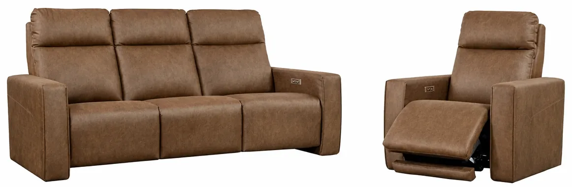 Faith Dual Power Reclining Sofa — Available in Standard & Wide Cushions, 140+ Leather Options, and 79", 83", or 111" Widths 7 Faith Dual Power Reclining Sofa — Available in Standard & Wide Cushions, 140+ Leather Options, and 79", 83", or 111" Widths