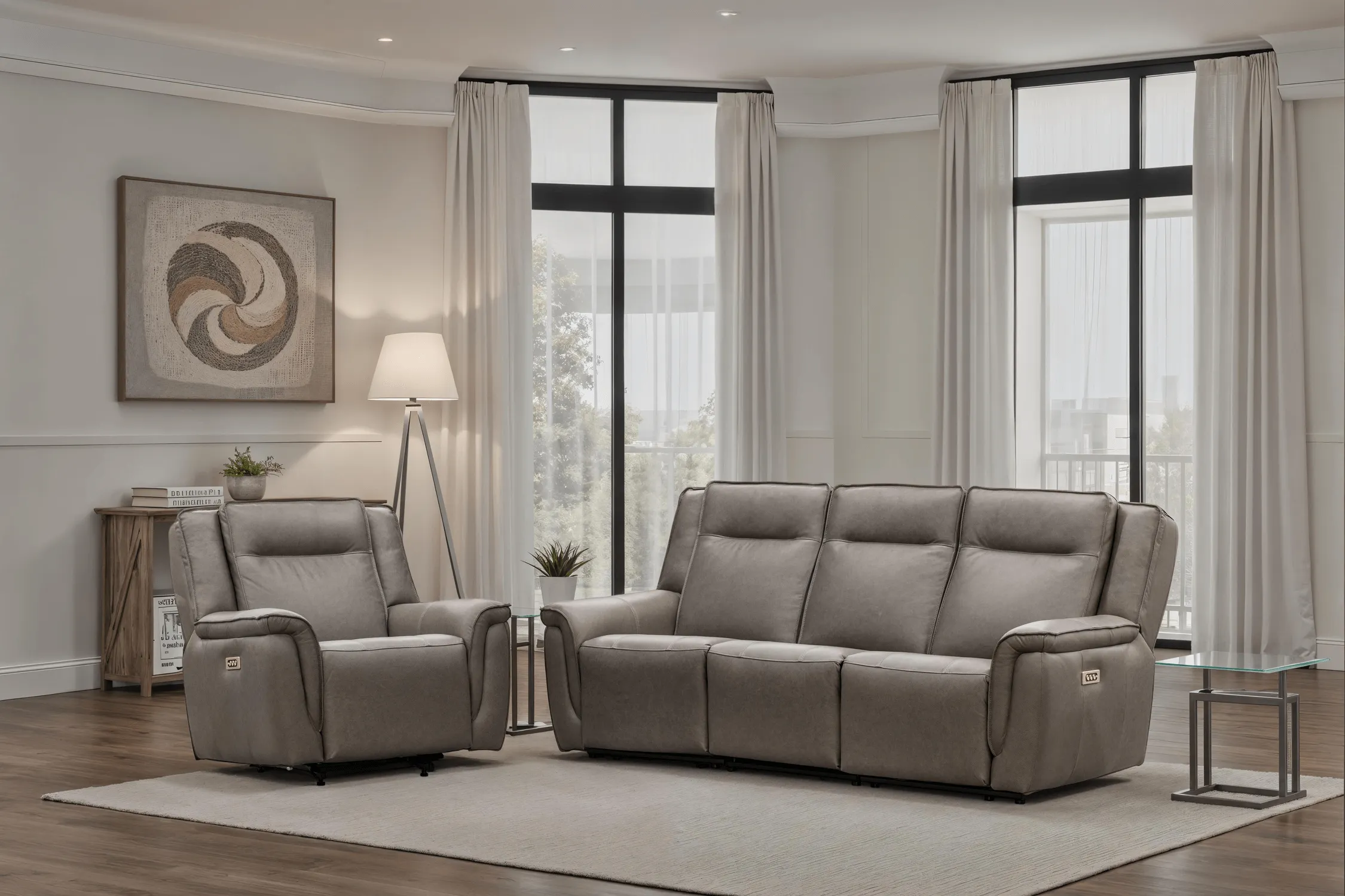 Margot Reclining Sofa — Available in Standard & Wide Cushions, 140+ Leather Options, and 82", 85", or 114" Widths 3 Margot Reclining Sofa — Available in Standard & Wide Cushions, 140+ Leather Options, and 82", 85", or 114" Widths