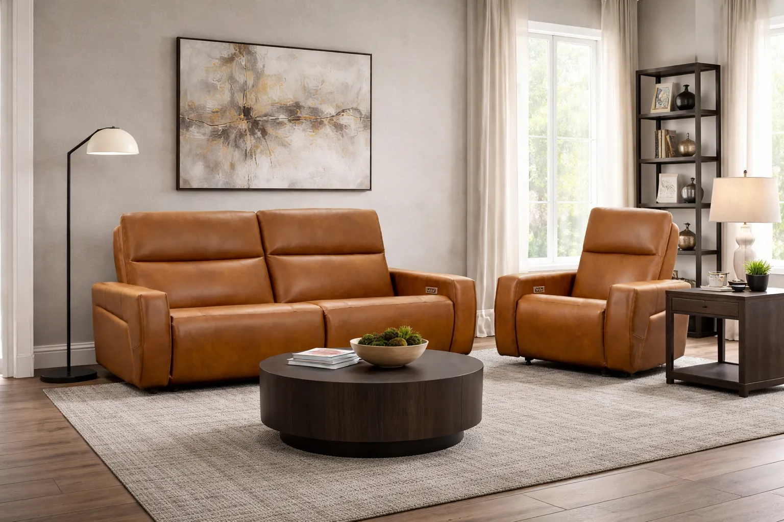 Paxton Reclining Sofa — Available in Standard & Wide Cushions, 140+ Leather Options, and 79", 82", or 111" Widths 3 Paxton Reclining Sofa — Available in Standard & Wide Cushions, 140+ Leather Options, and 79", 82", or 111" Widths