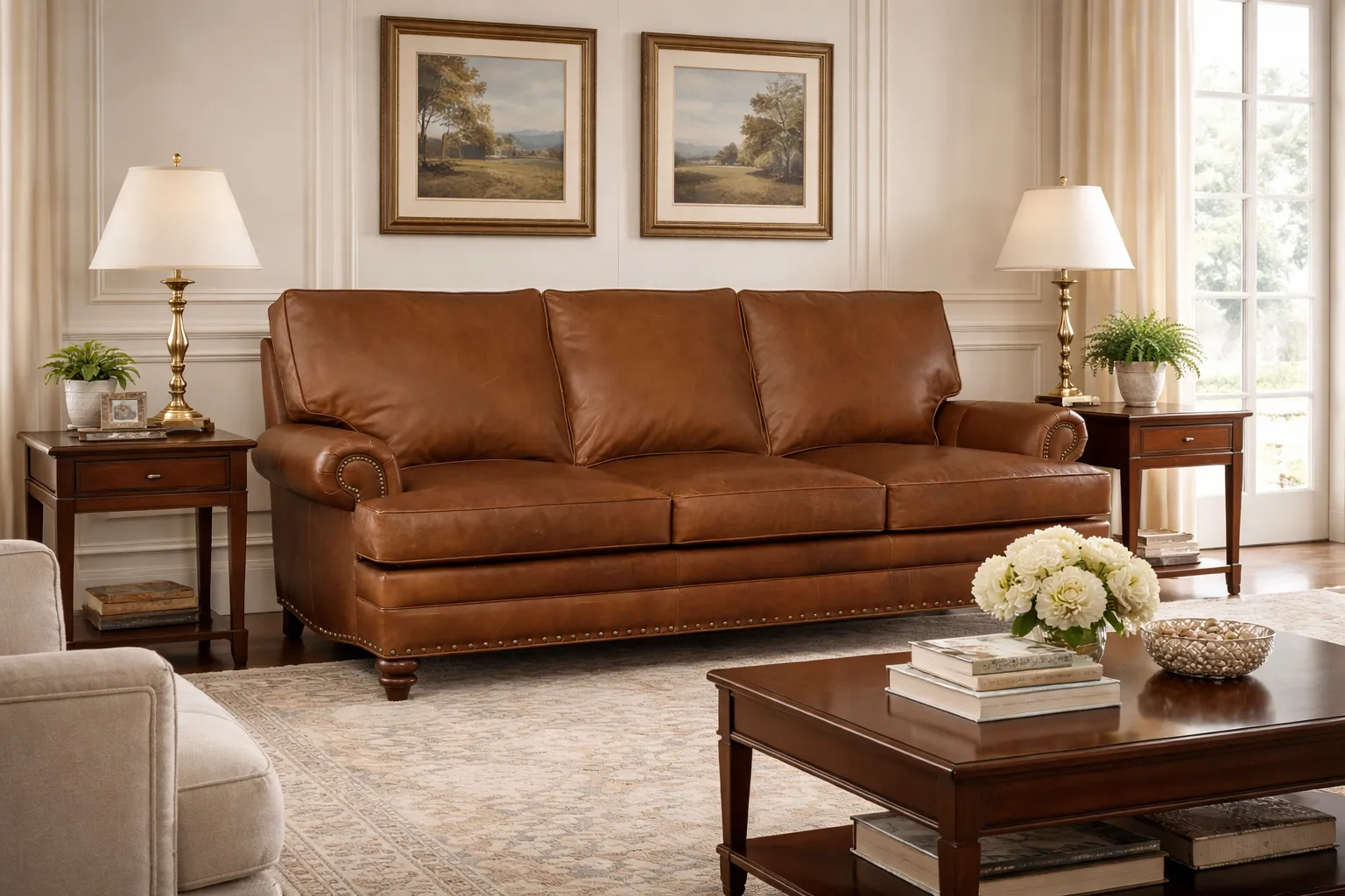 Bradington Young Hoff 880 Loveseat (12 leathers) 8 Bradington Young Hoff 880 Loveseat (12 leathers)
