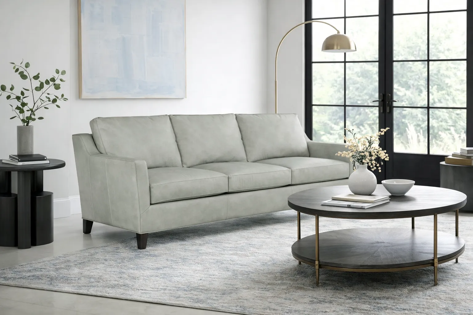Bradington Young Marleigh 772 Sofa (12 leathers) 8-Way Hand Tied 4 Bradington Young Marleigh 772 Sofa (12 leathers) 8-Way Hand Tied